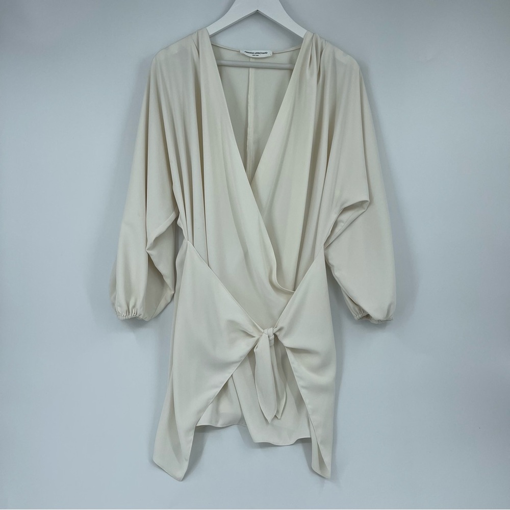 Amanda Uprichard Calabra Dress In Ivory Woman’s Size S
